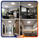Panel LED Sufitowy 40W Natynkowy 60 x 60cm Plafon 3600lm Orega Oprawa IP40 lampa kwadratowa do biura, neutralna barwa