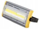 Lampa LED halogen naświetlacz hermetyczny mocny aluminium 50W do garażu, ogrodu i na elewację, IP66, 6500 lm, zimna