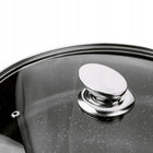 PATELNIA INDUKCJA Głęboka Krótkie Uchwyty Konighoffer Pollo Black 32x8 cm tradycyjna 80 mm 32 cm /Wzór