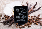Bella Opium Świeca Zapachowa Sojowa świeczka orientalny perfumy do domu drewniany knot, 50 h palenia, aromat choinki