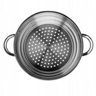 Stalowy wkład do gotowania na parze parowar sitko Altom Design 20/22/24 cm koszyk parowy do warzyw, nakładka na garnek