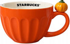 Starbucks Kubek Pumpkin Dynia 2026 Pomarańczowy Limitowany ceramiczne naczynie do kawy i herbaty, 355 ml, zestaw 8 sztuk