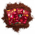 KALENDARZ ADWENTOWY z kawą mieloną arabica choinka prezent Green Touch stojący