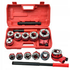 GEKO GWINTOWNICA NARZYNKA DO RUR HYDRAULICZNA NASADKI 6 SZTUK 1/4"-1,1/4"