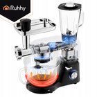 Robot Planetarny Kuchenny Podgrzewana Misa 6,2l 14w1 Blender Maszynka Mocny mikser do ciasta koktajli i mięsa 2000 w 6