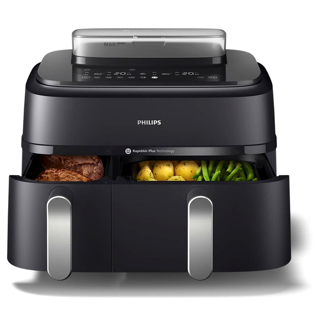 Frytkownica beztłuszczowa airfryer philips 9l OVI XXL gotowanie na parze 2750 w czarny
