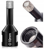 ZESTAW OTWORNIC 6mm 8mm 10mm DIAMENTOWA KORONKA WIERTŁO DO PŁYTEK GRESU M14 glazury, ceramiki, szkła, kamienia i betonu