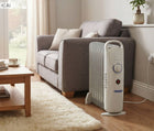 GRZEJNIK OLEJOWY ELEKTRYCZNY DO DOMU ŁAZIENKI POKOJU PRZENOŚNY 1200W 420 mm 400 mm grzewcza biały