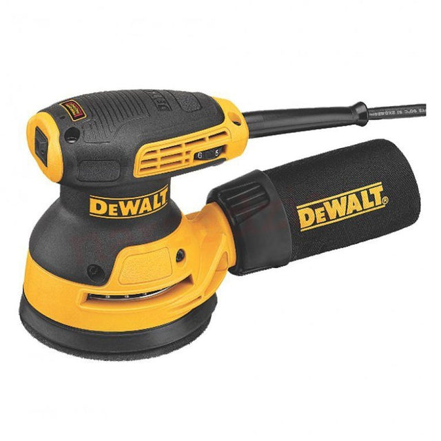 Szlifierka wielofunkcyjna DeWalt DWE6423 280 w 230 V do szlifowania, tarcza 125 mm, przewodowa, 12000 obr/min, lekka 1,28 kg oscylacyjna do drewna