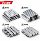 Zszywacz tapicerski do zszywek 4-14mm zszywki 6000el + ściągacz +rękawiczki ręczny mechaniczny meblarski, tapicerowanie