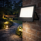 Halogen LED naświetlacz 150W lampa biały neutralny 4500K zewnętrzny IP65 reflektor 12000 lm do oświetlenia posesji i