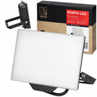 Halogen naświetlacz LED 50W 4000lm bezramkowy lampa zewnętrzna 4000K IP65 reflektor ogrodowy neutralna biel do