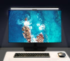 Lampka LED na monitor do komputera nocna regulowana listwa mocna usb-c 50cm lampa biurkowa, ściemniana, mocowanie na