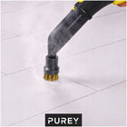 6x szczotka końcówka do parownicy karcher SC5 SC4 SC3 SC2 SC1 SG4 mosiężna nasadka robocza, osprzęt parowy