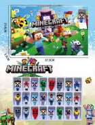 KALENDARZ ADWENTOWY MINECRAFT 24 FIGURKI BRELOKI DLA DZIECI NA PREZENT XL stojący