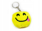Brelok breloczek zawieszka do kluczy pluszowy buźka emotka mina 12 SZT XXL miękka maskotka, ozdoba plecaka i torby