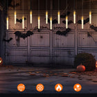 HALLOWEEN PŁYWAJĄCE ŚWIECZKI Z RÓŻDŻKĄ 12 SZT MAGICZNYCH ŚWIECZEK WISZĄCYCH dekoracja na imprezę tematyczną, ozdoba