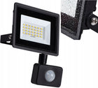 Naświetlacz LED z czujnikiem ruchu zewnętrzny neutralny 20W 1700lm miledo Reflektor lampa IP65 4000K do ogrodu