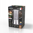 Kawiarka zaparzacz do kawy espresso Działa na Indukcja Gaz Stalowa 500ml moka pot, 10 filiżanek, srebrna, można myć w