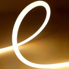 Neon Świetlny LED 360° okrągły na metry 3000K Ciepła biel IP67 elastyczny taśma oświetleniowa 230V 8W 120 lm 1 m