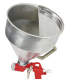 Pistolet do tynkowania malowania ścian aluminiowy zbiornik 6l natryskowy do tynków gipsowych i dekoracyjnych