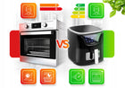Frytkownica beztłuszczowa frytownica Air Fryer 5l Berdsen 1500W czarny