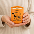 Świeca sojowa zapachowa Halloween Dynia Pumpkin Spice 175 g drewniany knot świeczka aromatyczna do domu, dekoracja