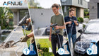 MYJKA CIŚNIENIOWA AKUMULATOROWA 70 BAR 2 X AKUMULATORY 48V ZESTAW 5,3 M do mycia samochodu i tarasu, pompa aluminiowa