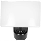 Lampa Zewnętrzna LED 30W Czujnik Ruchu i Zmierzchu Regulacja Halogen Czarny naświetlacz 2200 lm IP65 światło neutralne