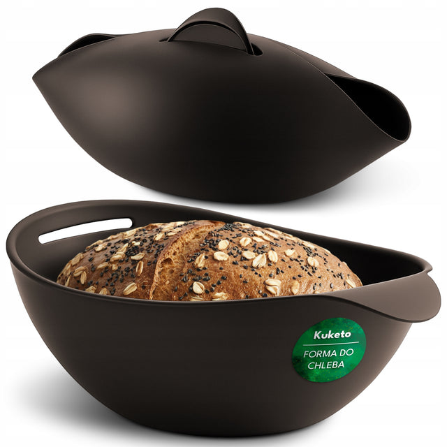 Forma do pieczenia chleba wyrastania bułek silikonowa keksówka non-stick forma do chleba 32 cm z 433 sztuk