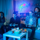 Neon LED na ścianę neony do pokoju game PAD lampka nocna flex USB 5V dekoracja gamingowa, ozdobne światło
