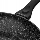 Patelnia marmurkowa nieprzywierająca indukcja gaz Valdinox Hunter 28 cm do smażenia, kuchnia ceramiczna i elektryczna