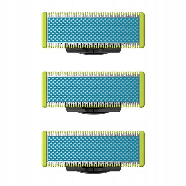Ostrze wymienne do golarki Philips OneBlade skóra wrażliwa 3 szt QP235/50 ostrze golarki zielony golarka