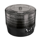 Suszarka do Grzybów Owoców Duża Ø34cm ariva FEN 500W 5 Tac XXL Timer Dehydrator żywności do ziół i warzyw, regulacja