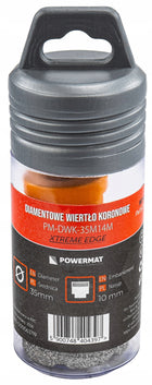 OTWORNICA DIAMENTOWA 35MM KORONKA WIERTŁO M14 DO GRESU PŁYTEK GLAZURY ceramika kamień szkło akrylowe