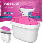 4x filtr wessper magnez aquamax MG+ aqua MAX do wody do dzbanka brita dafi biały
