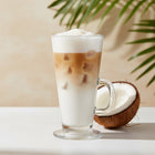 SZKLANKI DO LATTE herbaty Wysokie ZESTAW SZKLANEK do kawy 6szt + ŁYŻECZKI szkło 250 ml, bezbarwne, do mycia w zmywarce