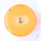 Lampa LED Donut Szklana Stołowa Pomarańczowa USB Lampka Nocna Dekoracyjna oświetlenie do sypialni, salonu, biura