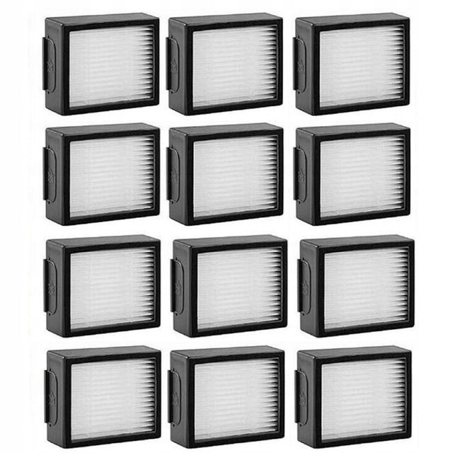 Filtry powietrza do iRobot Roomba e5 e6 e7 i4 i5 i6 i7 i8 i9 j5 j7 j6 j9 + hepa zamiennik 12 szt. 0.36 g