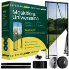 Moskitiery sorensen do drzwi czarny magnetyczna siatka przeciw owadom na balkon, ochrona przed komarami, maks. 220 x