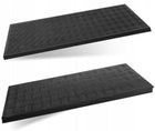 Wycieraczka pod drzwi Mata Wejściowa Zewnętrzna Mocna PCV 3D Siatka 60x90cm czarna 10 mm uniwersalna