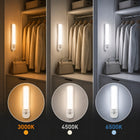 Lampa LED Akumulatorowa z Czujnikiem Ruchu Magnetyczna Oświetlenie Schodowe lampka nocna bezprzewodowa do korytarza