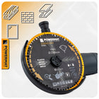 Tarcza diamentowa Powermat 230 mm uniwersalna 22,2 mm tnąca do betonu, cegły, drewna, kamienia, metalu, PCV, stali i
