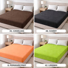 Prześcieradło frotte z gumką 180x200 grube 180 g/m² premium polskie kolory na materac do 20 cm, certyfikat oeko-tex