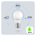 6x Żarówka LED E27 A60 15W = 125W 2025lm 4000K Neutralna 260° lumiled do lamp i plafonów, oświetlenie domowe, klasyczny