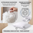 2 Sztuki Poduszka 70x80 cm – Twój Przepis na Idealny Sen jasiek do łóżka, wkład do poszewki