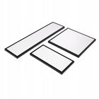 Panel Plafon Sufitowy Natynkowy Oprawa 60x30cm 36W LED CCD 3680lm Czarny lampa do salonu, kuchni i biura, prostokątna