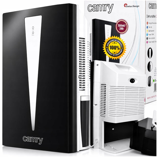 Osuszacz powietrza pochłaniacz wilgoci oczyszczacz 1,5l 100W CR7903 100 w