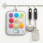 Waga kuchenna Tefal Optiss BC0D4 5kg precyzyjna do 1g baterie szklana, tarowanie, pomiar gramów i mililitrów