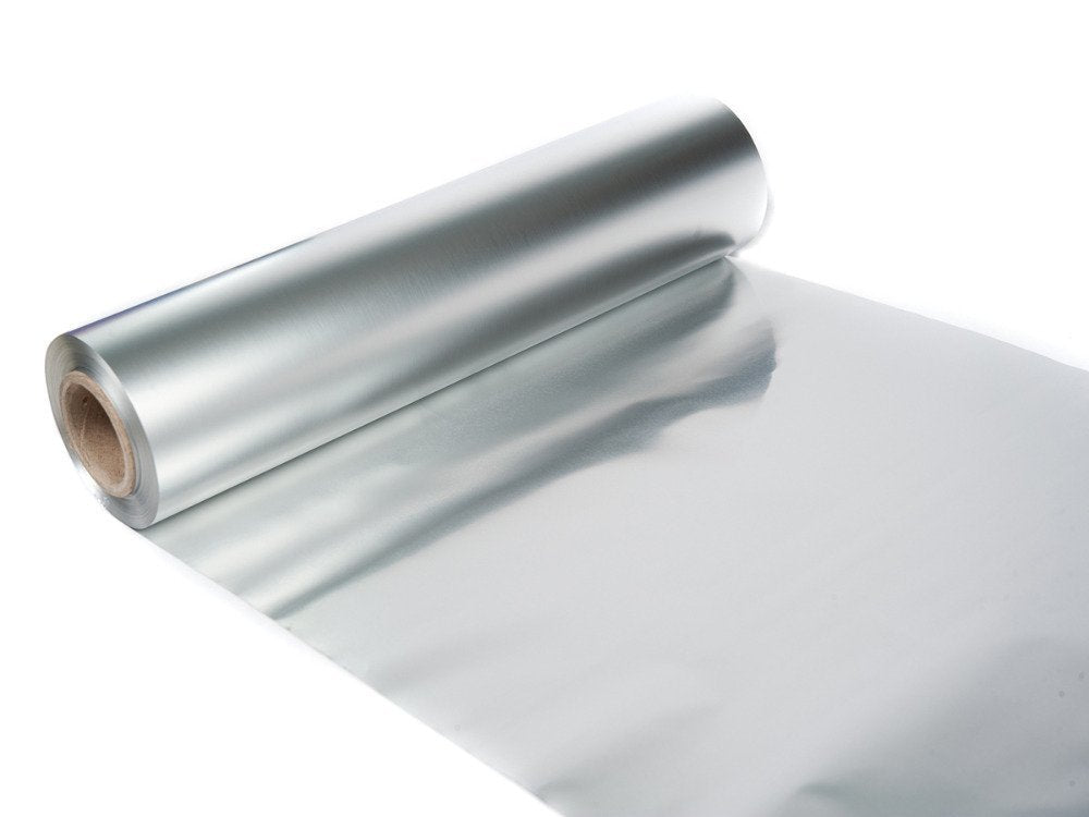 Folia aluminiowa spożywcza Gruba mocna gastronomiczna - 60 m x 29 cm do pieczenia, grillowania, pakowania oraz